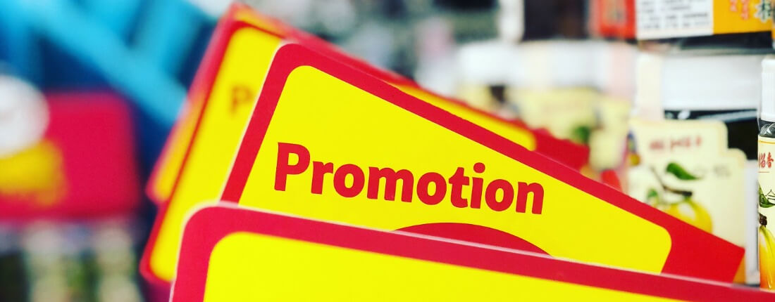 Promotions? Yes, but sparingly!