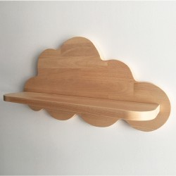 Gabrielle wooden cloud wall shelf - Photo 2