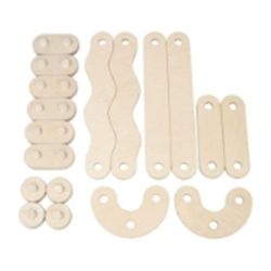 Balance beam middle set