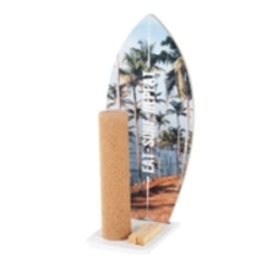 Eat.Surf.Repeat. Surfboard with roll