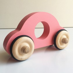 Petite voiture en bois jouet- Lot de 3 - Boisnature'l