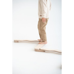 Poutre d’équilibre Montessori en bois – Pack de démarrage