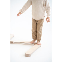 Poutre d’équilibre Montessori en bois – Pack de démarrage