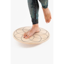 Cercle Mandala Yoga Montessori en bois