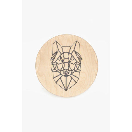 Cercle Wolf Montessori en bois