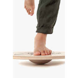Cercle Wolf Montessori en bois