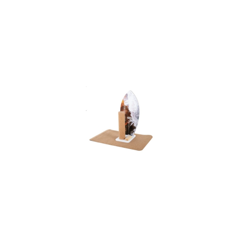 Planche de surf Montessori en bois – Bois naturel + rouleau et tapis