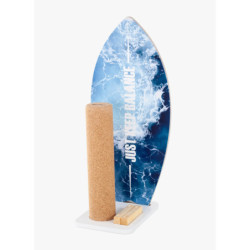 Planche d’équilibre Montessori en bois – surf avec rouleau
