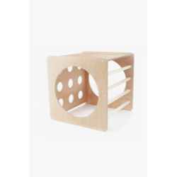 Cube d’escalade Montessori en bois – Avocado
