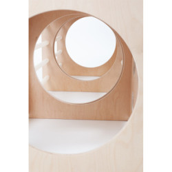 Cube d’escalade Montessori en bois – Avocado