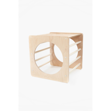 Cube d’escalade Montessori en bois – Donut