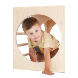 Cube d’escalade Montessori en bois – Donut