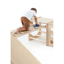 Cube d’escalade Montessori en bois – Donut