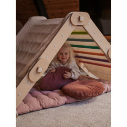 Grimpeur Montessori en bois – Multicolore