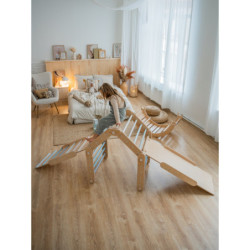 Climber bleu + 2 rampes double face – Bar + pierre