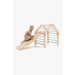 Climber bleu + 2 rampes double face – Bar + pierre
