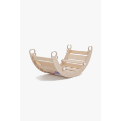 Bascule Montessori en bois – Pierres multicolore