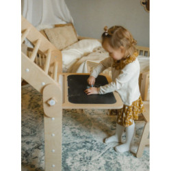 Table sensorielle Montessori en bois – Avec stepping