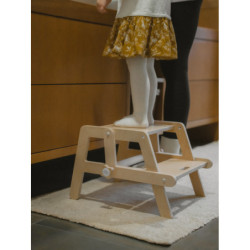 Tabouret / chaise Stepsorin en bois