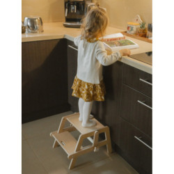 Tabouret / chaise Stepsorin en bois