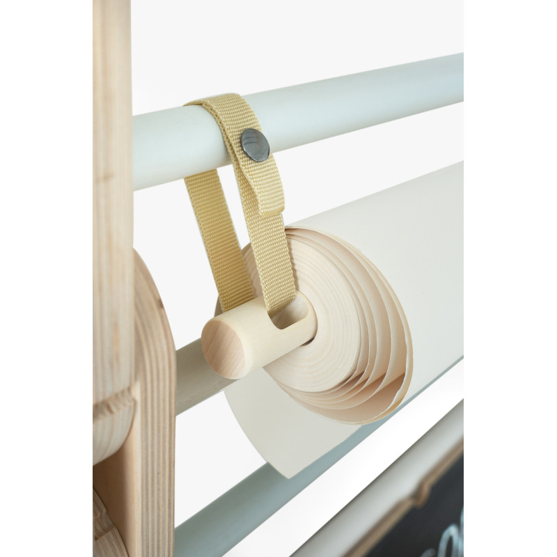 Porte-papier Montessori en bois