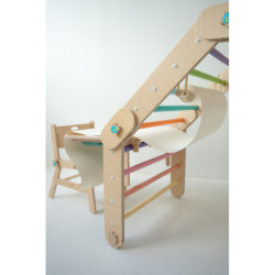 Porte-papier Montessori en bois