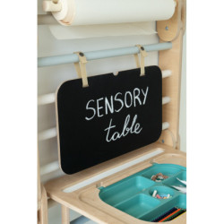 Tableau noir Montessori en bois