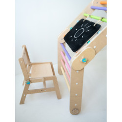 Tableau noir Montessori en bois