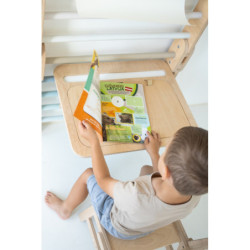 Tableau noir Montessori en bois