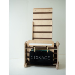 Tableau noir Montessori en bois