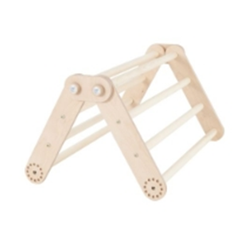 Mini grimpeur Montessori en bois – Bois naturel