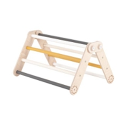Mini grimpeur Montessori en bois – Couleur miel