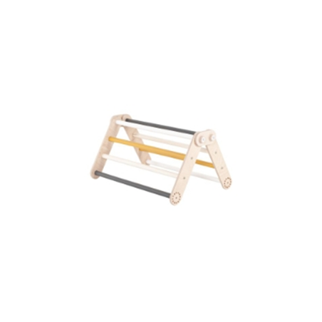 Mini grimpeur Montessori en bois – Couleur miel