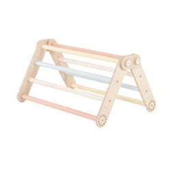 Mini grimpeur Montessori en bois – Couleur love