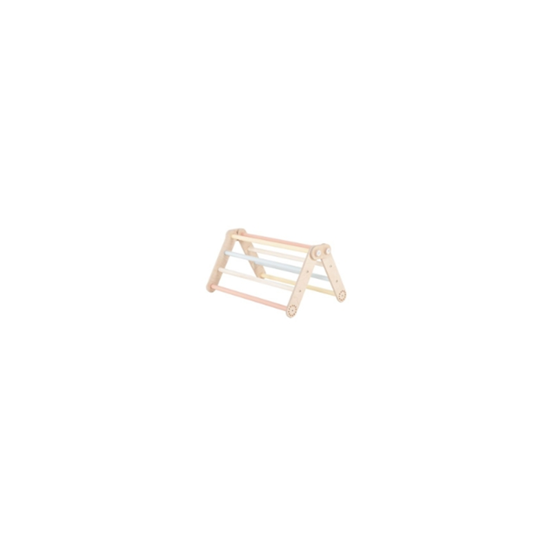 Mini grimpeur Montessori en bois – Couleur love