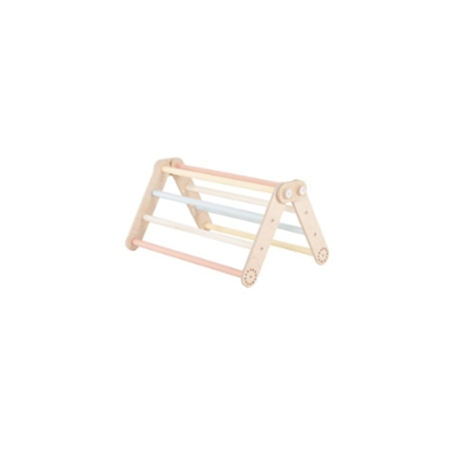 Mini grimpeur Montessori en bois – Couleur love