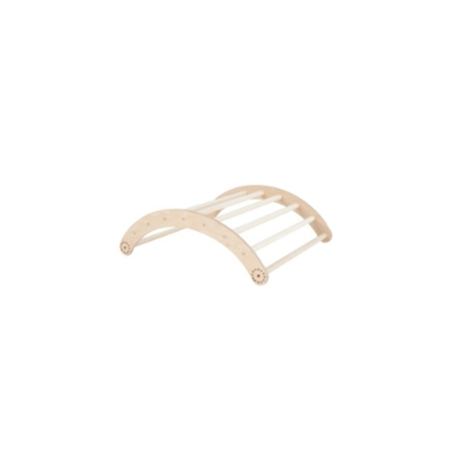 Arche d’escalade Montessori en bois – Bois naturel