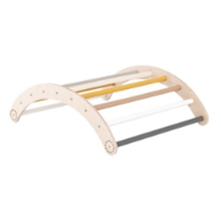 Arche d’escalade Montessori en bois – Miel