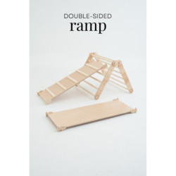 Rampe double face Montessori – Bar bois naturel