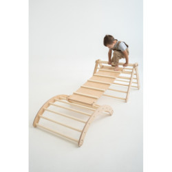Rampe double face Montessori – Bar bois naturel