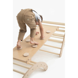 Rampe double face Montessori – Cercle bois naturel
