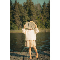 Miroir Montessori avec support – Cloud Taille M