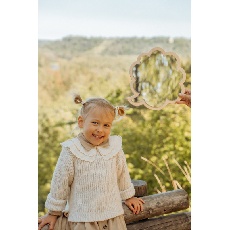 Miroir Montessori avec support – Think Cloud Taille M