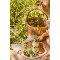 Miroir Montessori avec support – Apple Taille L