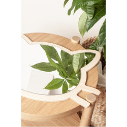 Miroir Montessori avec support – Cat Taille L