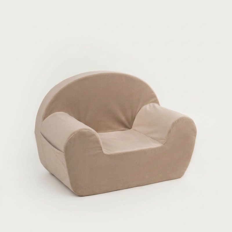 Siège en mousse enfant - Beige