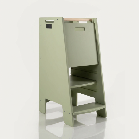 Tour d'observation Montessori pour enfant en bois - Olive