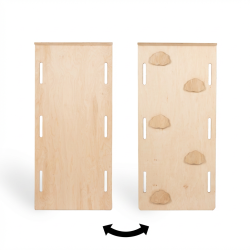 Glissière d'escalade Montessori en bois pour Culbuto XXL - Naturel