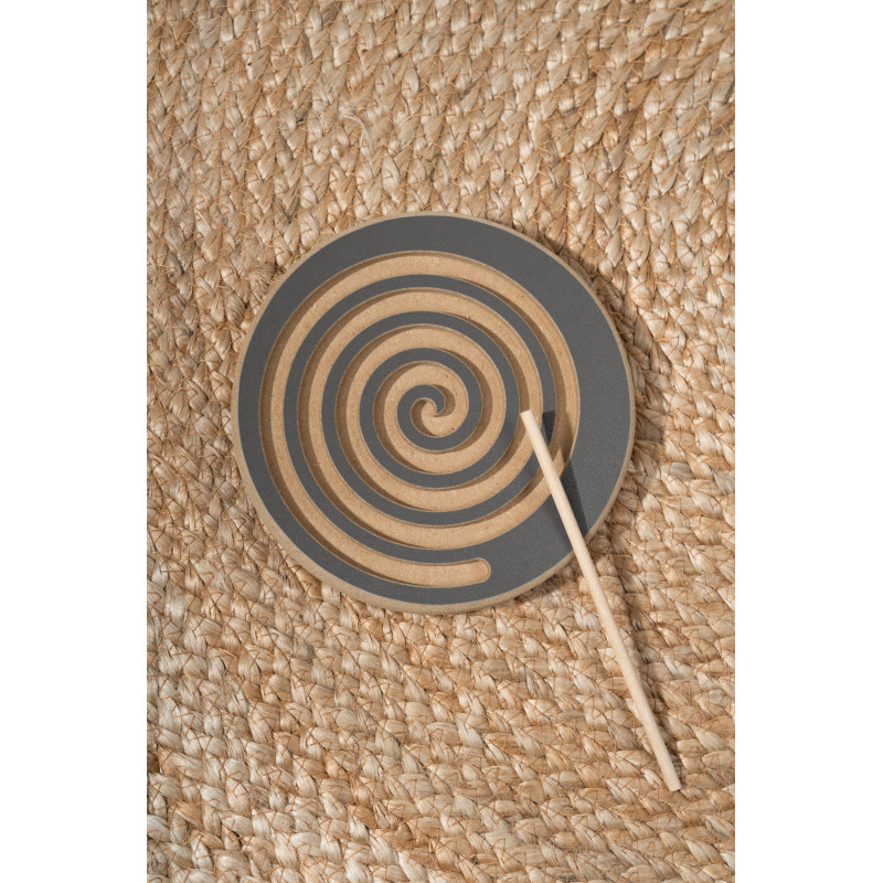 Tablette graphique Montessori en bois pour enfant – Grise