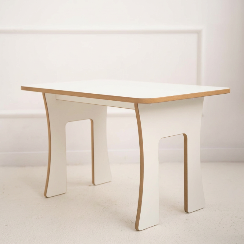 Table d'activité Montessori enfant en bois naturel